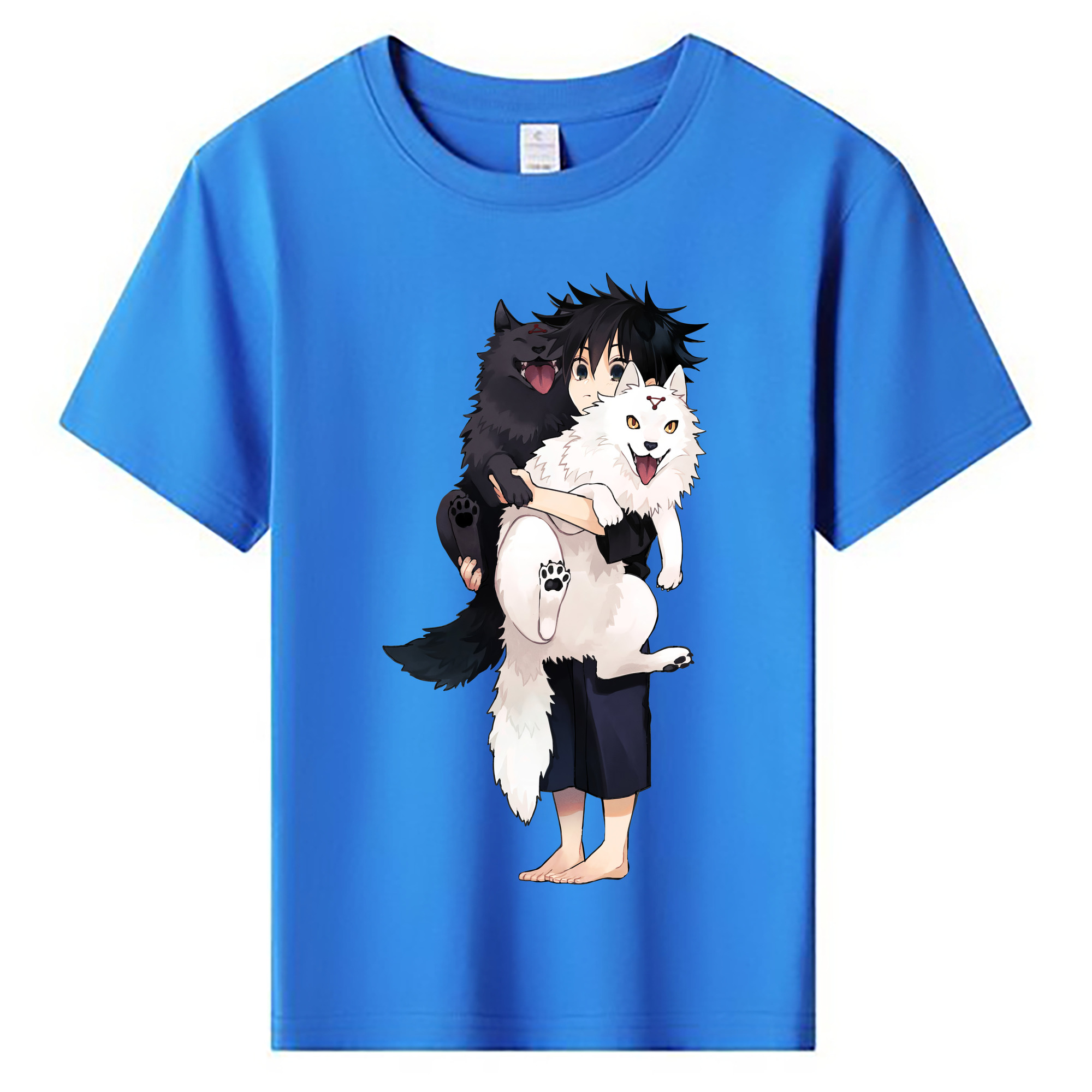 （画像用） 呪術廻戦 Jujutsu Kaisen 綿100％キッズTシャツ（フロントプリント）